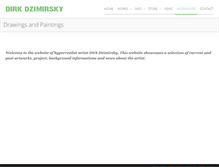 Tablet Screenshot of dzimirsky.com